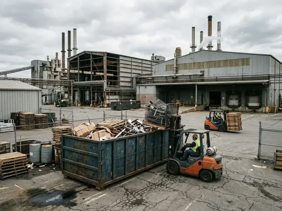 industrial-factory-scrap-conta-003 — frequently asked questions, Cheap Roll-off Dumpster Rentals in Oakleaf Plantation, FL